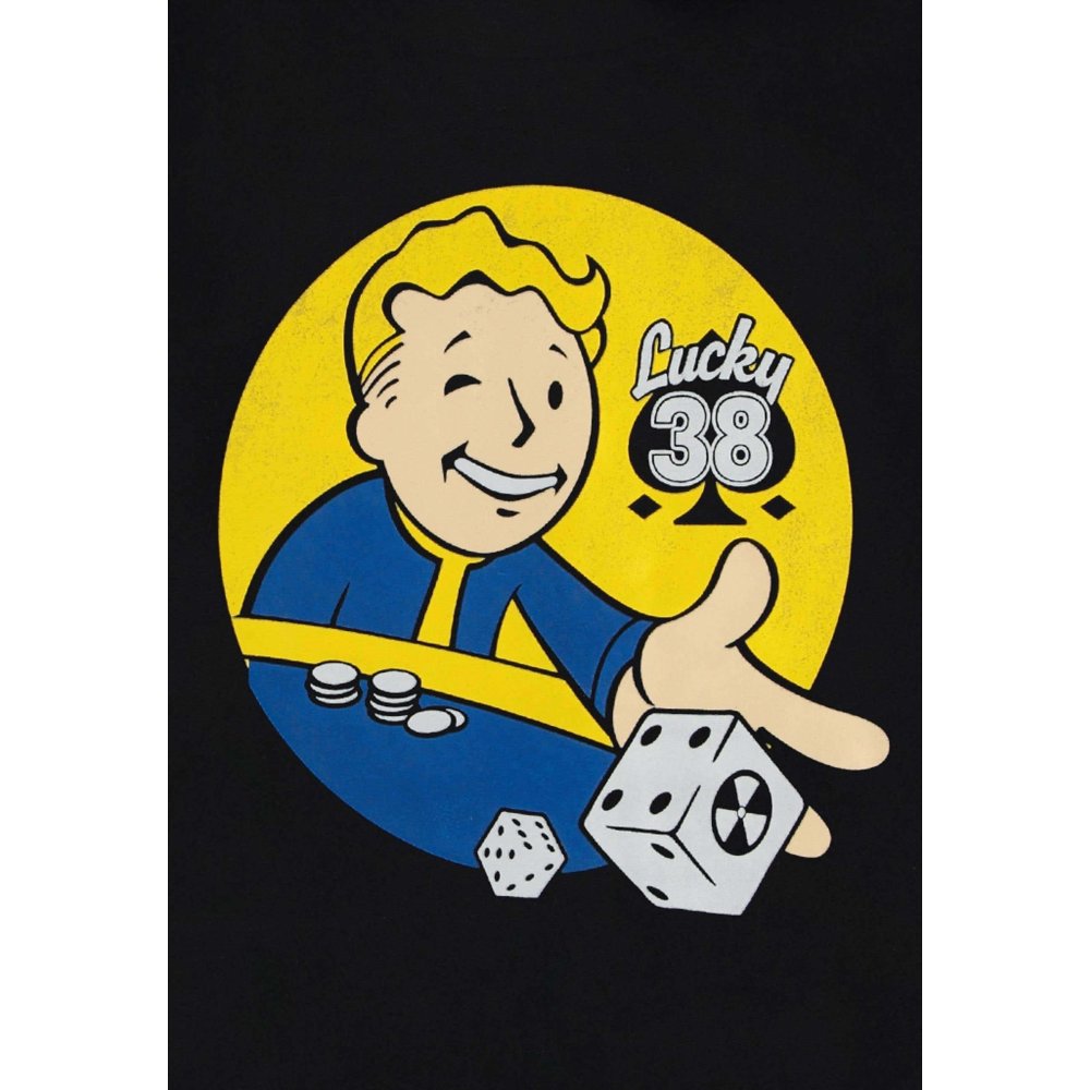 Fallout - Lucky 38 Dice Vest met capuchon - Zwart